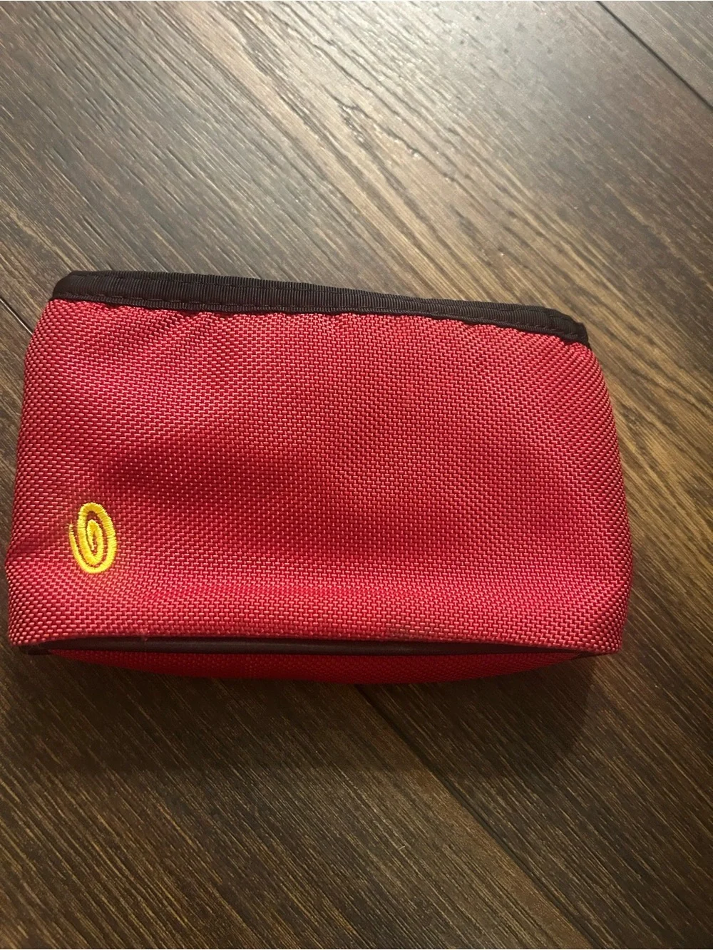 Vintage Timbuk2 Messenger Bag Strap Utility Pouch - Red & Black